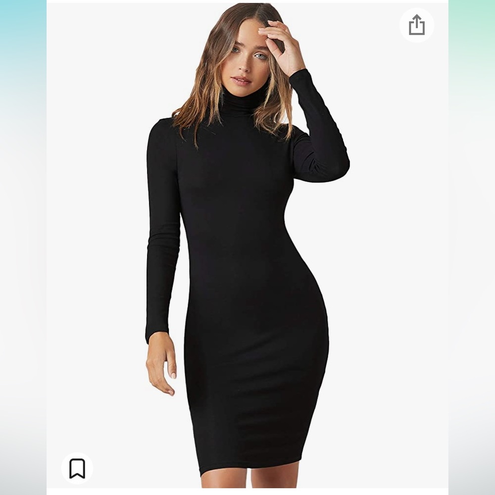 Turtle Neck Dress